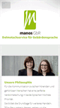 Mobile Screenshot of manos-dolmetscher.de